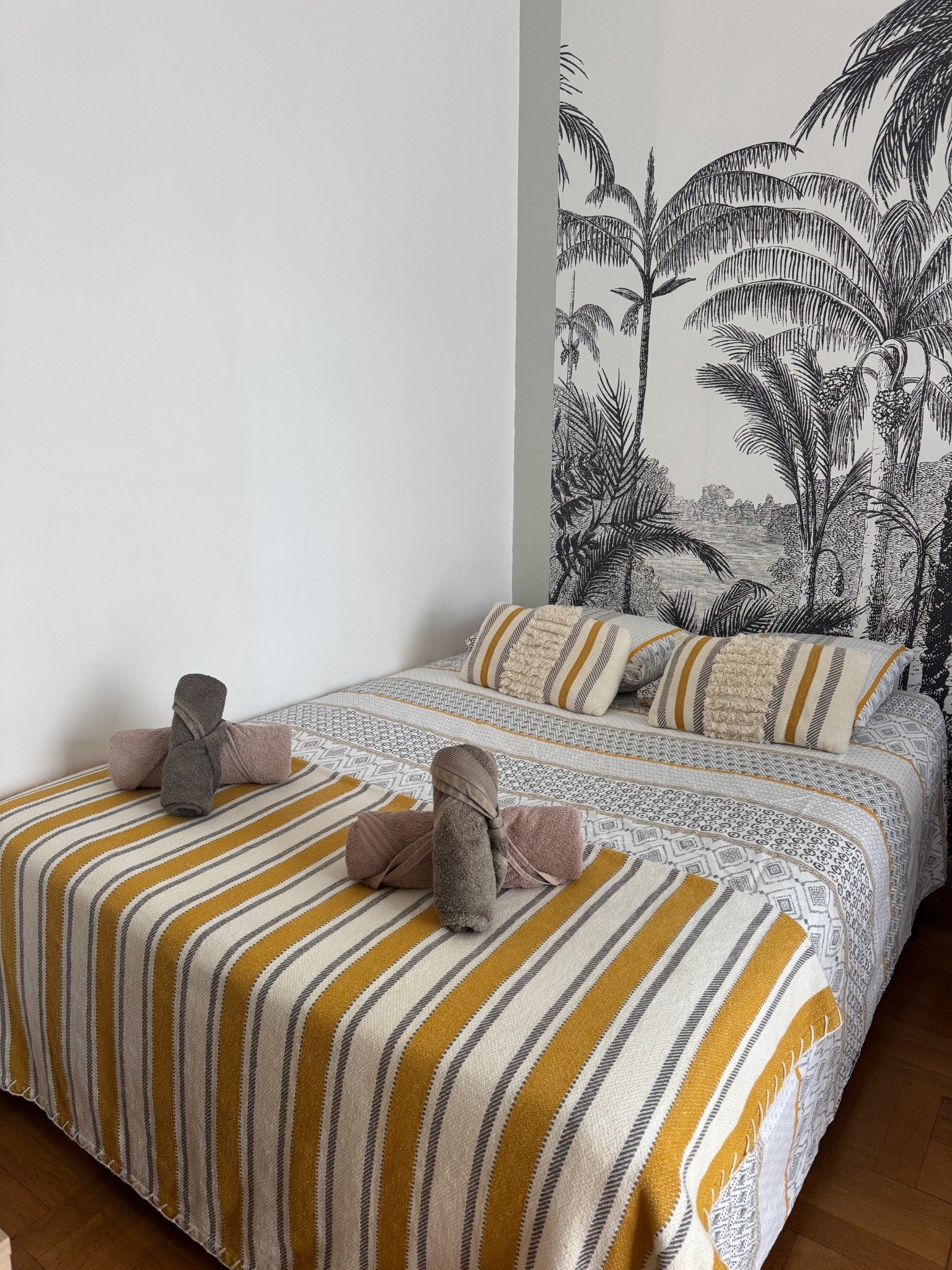 Chambre soigneusement préparée